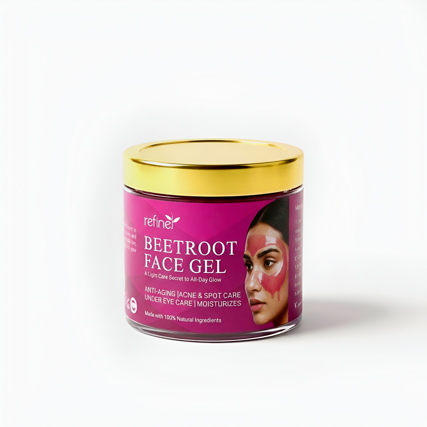 Refine Herbs Beetroot Face Brightening Gel 100g